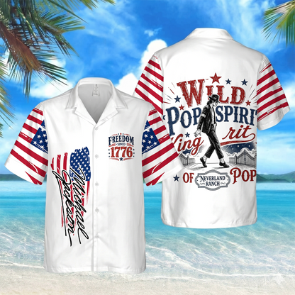 [FAN EXCLUSIVE] NEW CUSTOMIZED MICHAEL JACKSON UNISEX HAWAIIAN SHIRT