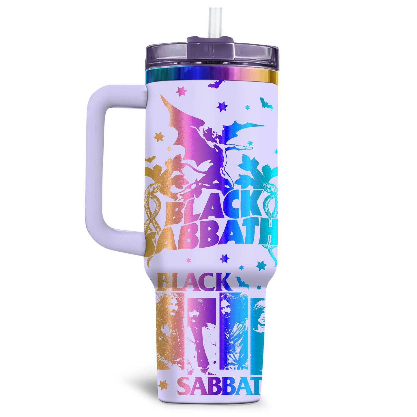 NEW PREMIUM BLACK SABBATH 40 OZ TUMBLER PERFECT GIFT FOR FAN