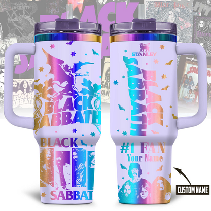 NEW PREMIUM BLACK SABBATH 40 OZ TUMBLER PERFECT GIFT FOR FAN
