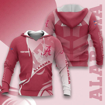 MEGA SALE - NEW CUSTOMIZED NCAA FBS08 ABC ALABAMA CRIMSON TIDE HOODIE, T-SHIRTS, ZIP HOODIE, SWEATSHIRTS & POLO SHIRT