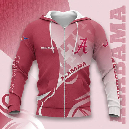 MEGA SALE - NEW CUSTOMIZED NCAA FBS08 ABC ALABAMA CRIMSON TIDE HOODIE, T-SHIRTS, ZIP HOODIE, SWEATSHIRTS & POLO SHIRT