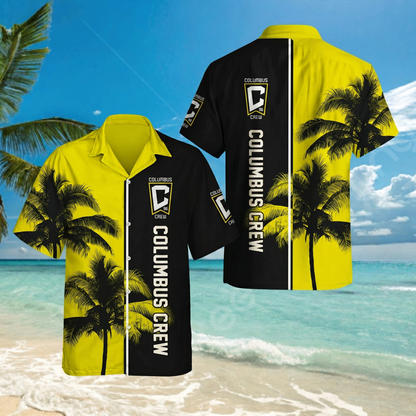 TOP SELLING - NEW CUSTOMIZED MLS08 CLC COLUMBUS CREW UNISEX HAWAIIAN SHIRT