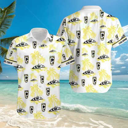 TOP SELLING - NEW CUSTOMIZED MLS08 CLC COLUMBUS CREW UNISEX HAWAIIAN SHIRT