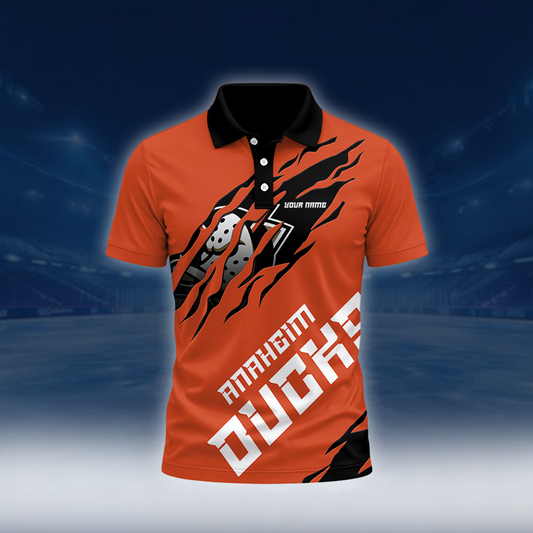 LIMITED EDITION - NEW CUSTOMIZED NHL09 AHD ANAHEIM DUCKS UNISEX T-SHIRT, POLO, HOODIE & SWEASHIRTS