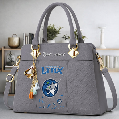 [FAN FAVORITE] NEW CUSTOMIZED WNBA09 MNL MINNESOTA LYNX MULTICOLOR HANDBAG