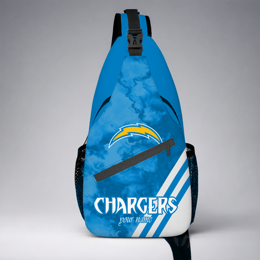 [SPECIAL OFFER] NEW CUSTOMIZED NFL09 LAC LOS ANGELES CHARGERS SLING BAG