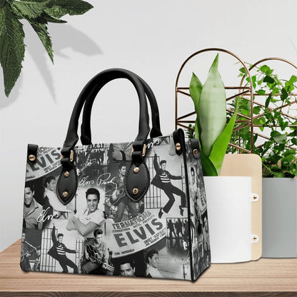 New Premium Elvis Presley Leather Hand Bag - EVPLCAO97