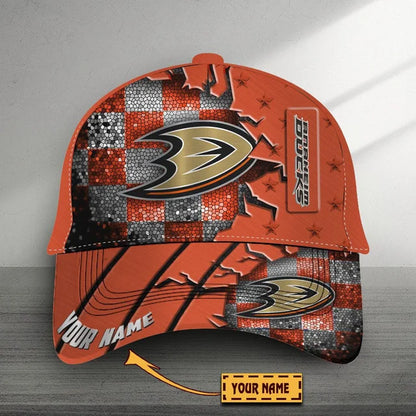 VIRAL EDITON - NEW CUSTOMIZED NHL09 AHD ANAHEIM DUCKS CLASSIC CAP