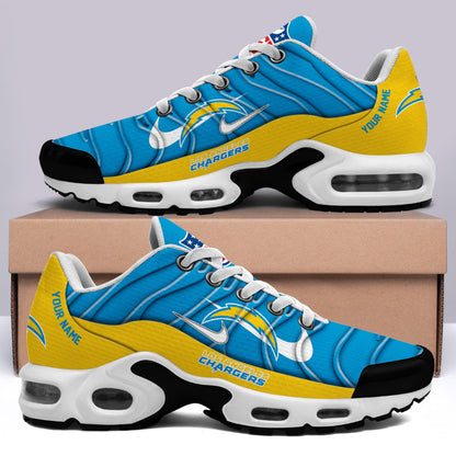 [SPECIAL OFFER] NEW CUSTOMIZED NFL09 LAC LOS ANGELES CHARGERS AIR MAX PLUS SNEAKERS