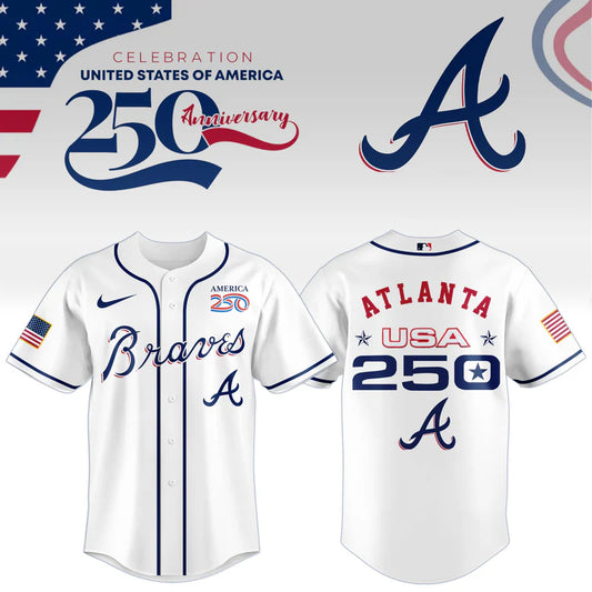 LIMITED EDITION - NEW CUSTOMIZED MLB09 ABS ATLANTA BRAVES BASEBALL JERSEY