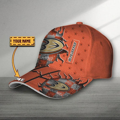 VIRAL EDITON - NEW CUSTOMIZED NHL09 AHD ANAHEIM DUCKS CLASSIC CAP
