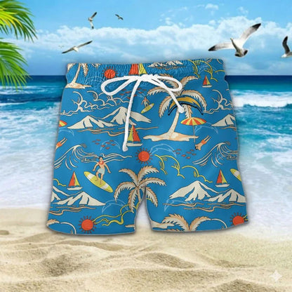 VIRAL EDITION  - NEW CUSTOMIZED NFL09 LAC LOS ANGELES CHARGERS UNISEX INDEPENDENCE DAY HAWAIIAN SHIRT & SHORTS SET