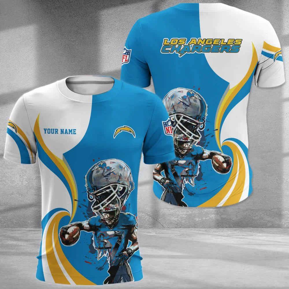 LIMITED EDITION - NEW CUSTOMIZED NFL09 LAC LOS ANGELES CHARGERS T-SHIRT, POLO SHIRT, ZIP POLO SHIRT, SWEATSHIRT, HOODIE & ZIP HOODIE