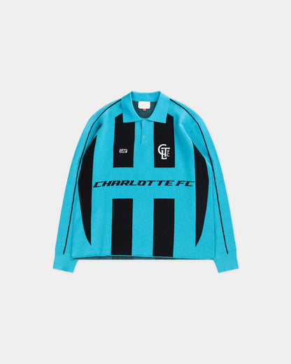 LIMITED EDITION - NEW CUSTOMIZED MLS09 CLF CHLT FC LONG SLEEVE POLO