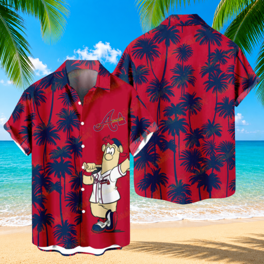 LIMITED EDITION - NEW CUSTOMIZED MLB09 ABS ATLANTA BRAVES UNISEX HAWAIIAN SHIRT