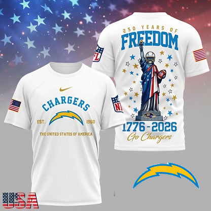 [SPECIAL OFFER] NEW CUSTOMIZED NFL09 LAC LOS ANGELES CHARGERS T-SHIRT, HOODIE, ZIP HOODIE