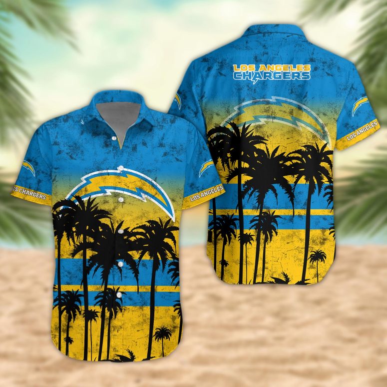 LIMITED EDITION - NEW CUSTOMIZED NFL09 LAC LOS ANGELES CHARGERS UNISEX HAWAIIAN SHIRT