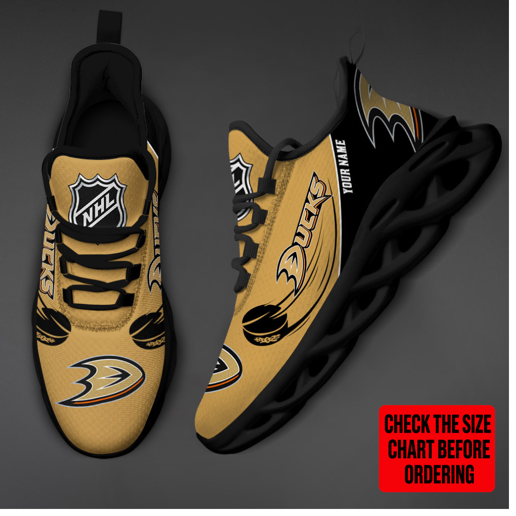 LIMITED EDITION - NEW CUSTOMIZED NHL09 AHD ANAHEIM DUCKS CLUNKY SNEAKERS