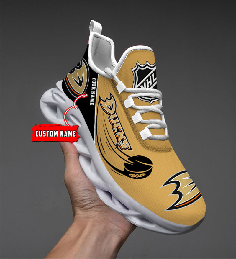 LIMITED EDITION - NEW CUSTOMIZED NHL09 AHD ANAHEIM DUCKS CLUNKY SNEAKERS