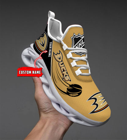 LIMITED EDITION - NEW CUSTOMIZED NHL09 AHD ANAHEIM DUCKS CLUNKY SNEAKERS