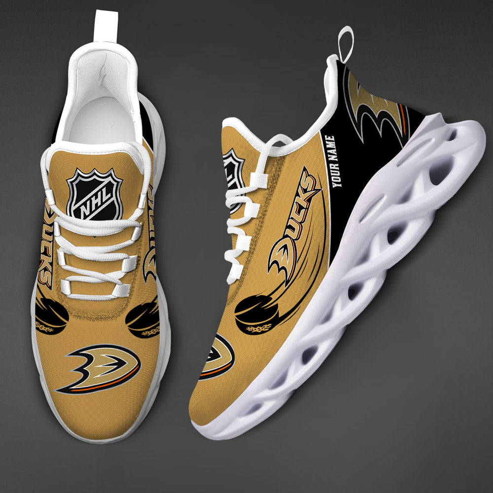 LIMITED EDITION - NEW CUSTOMIZED NHL09 AHD ANAHEIM DUCKS CLUNKY SNEAKERS