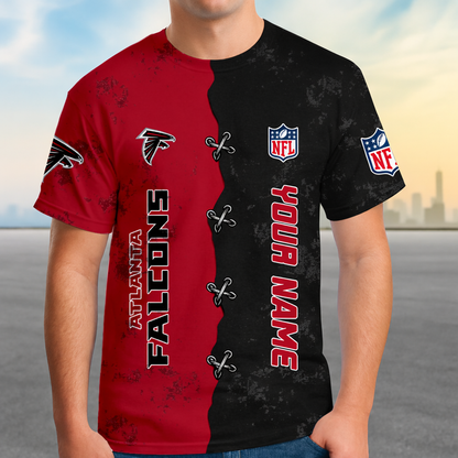 LIMITED EDITION - NEW CUSTOMIZED NFL18 ATF ATLANTA FALCONS UNISEX T-SHIRT, POLO, HOODIE & JACKETS