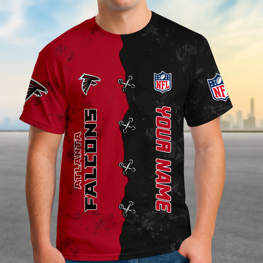 LIMITED EDITION - NEW CUSTOMIZED NFL18 ATF ATLANTA FALCONS UNISEX T-SHIRT, POLO, HOODIE & JACKETS