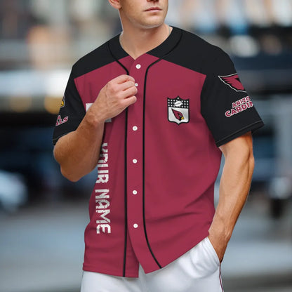 LIMITED EDITION - NEW CUSTOMIZED NFL20 ARC ARIZONA CARDINALS BASEBALL JERSEY