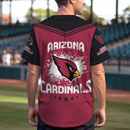 LIMITED EDITION - NEW CUSTOMIZED NFL20 ARC ARIZONA CARDINALS BASEBALL JERSEY