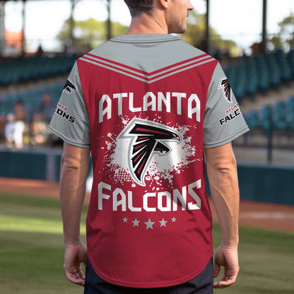 LIMITED EDITION - NEW CUSTOMIZED NFL18 ATF ATLANTA FALCONS BASEBALL JERSEY