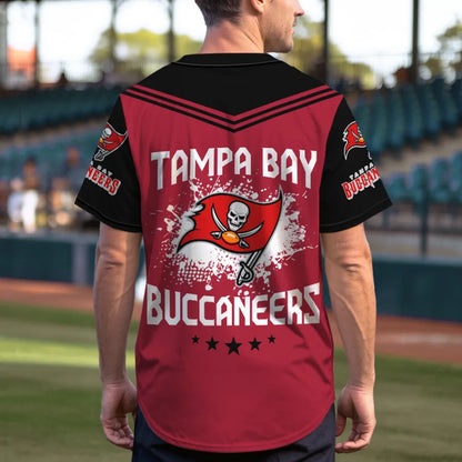 LIMITED EDITION - NEW CUSTOMIZED NFL10 TBB TAMPA BAY BUCCANEERS BASEBALL JERSEY