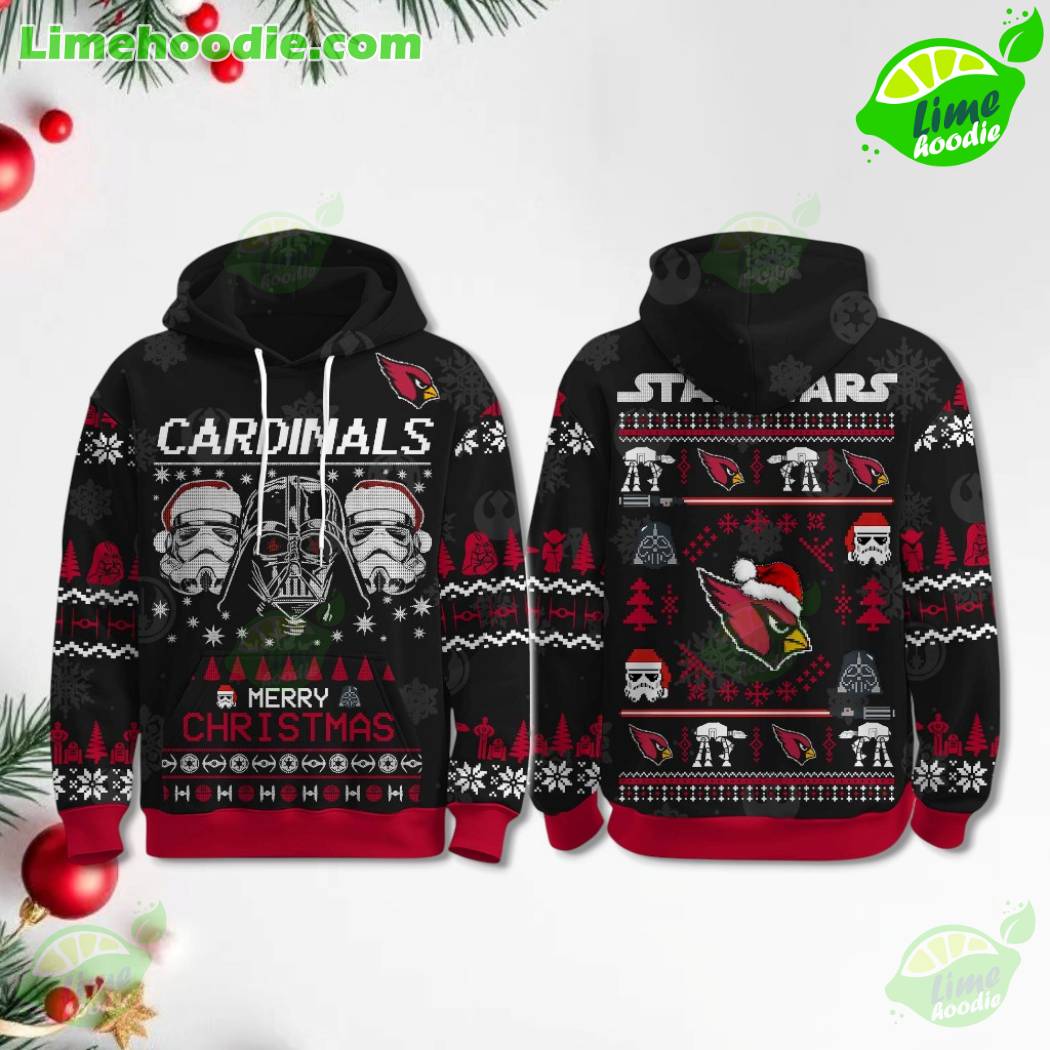 LIMITED EDITION - NEW CUSTOMIZED NFL20 ARC ARIZONA CARDINALS MERRY CHRISTMAS HOODIE, ZIP HOODIE, SWEATSHIRT