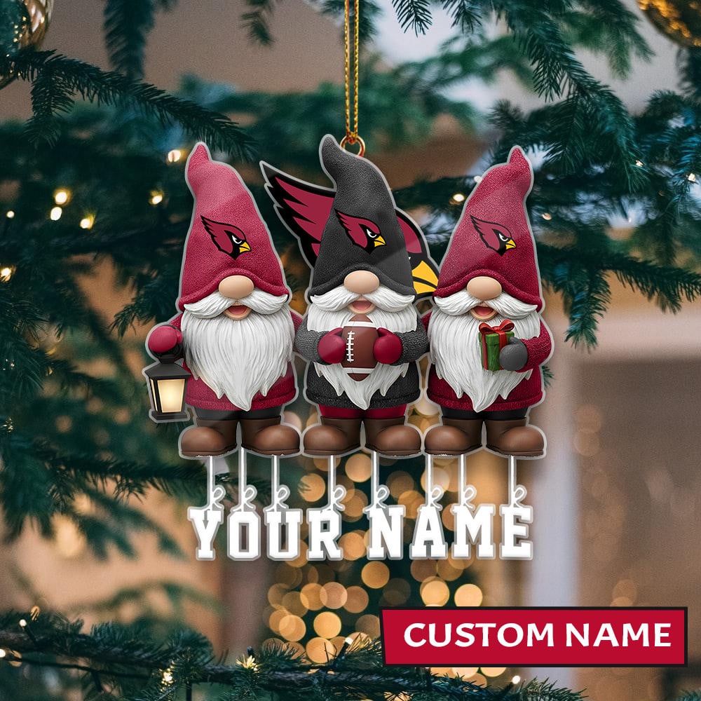 LIMITED EDITION - NEW CUSTOMIZED NFL20 ARC ARIZONA CARDINALS ORNAMENT