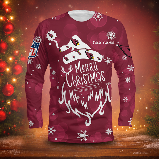 LIMITED EDITION - NEW CUSTOMIZED NFL20 ARC ARIZONA CARDINALS LONG SLEEVED T-SHIRT