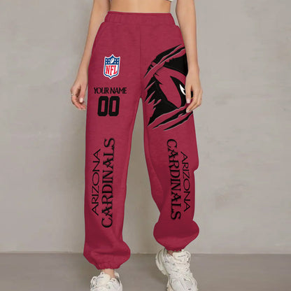 LIMITED EDITION - NEW PREMIUM NFL20 ARC ARIZONA CARDINALS UNISEX LONG PANTS