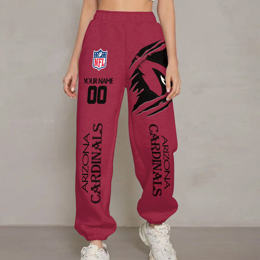 LIMITED EDITION - NEW PREMIUM NFL20 ARC ARIZONA CARDINALS UNISEX LONG PANTS