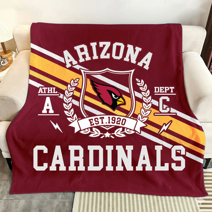 LIMITED EDITION - NEW CUSTOMIZED NFL20 ARC ARIZONA CARDINALS NORMAL & FLEECE BLANKET