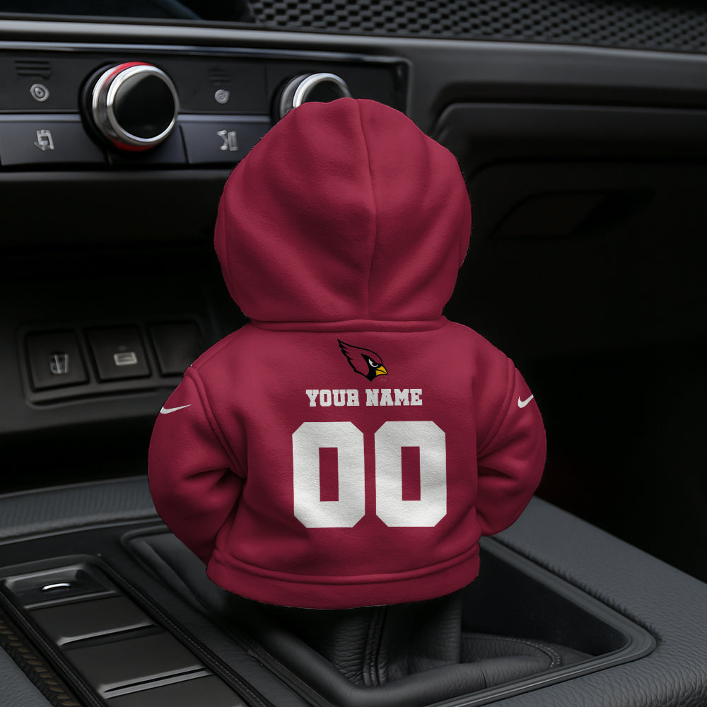 LIMITED EDITION - NEW CUSTOMIZED NFL20 ARC ARIZONA CARDINALS AUTOMOTIVE HOODIE SHIFT KNOB COVER