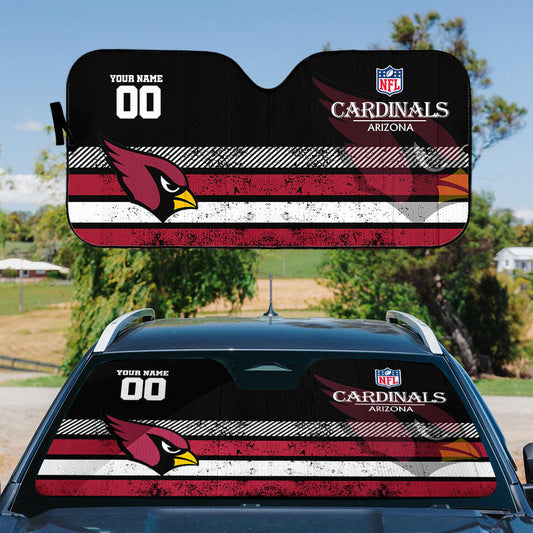 LIMITED EDITION - NEW CUSTOMIZED NFL20 ARC ARIZONA CARDINALS AUTO WINDSHIELD SHADE