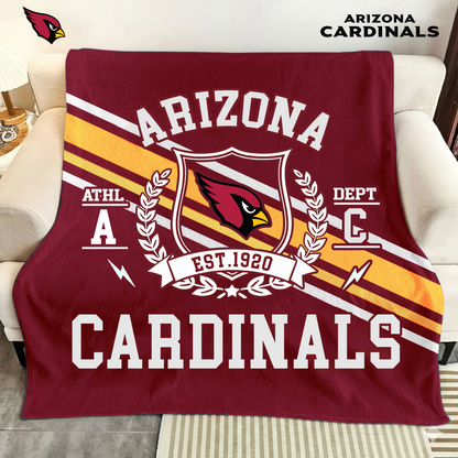 LIMITED EDITION - NEW CUSTOMIZED NFL20 ARC ARIZONA CARDINALS NORMAL & FLEECE BLANKET