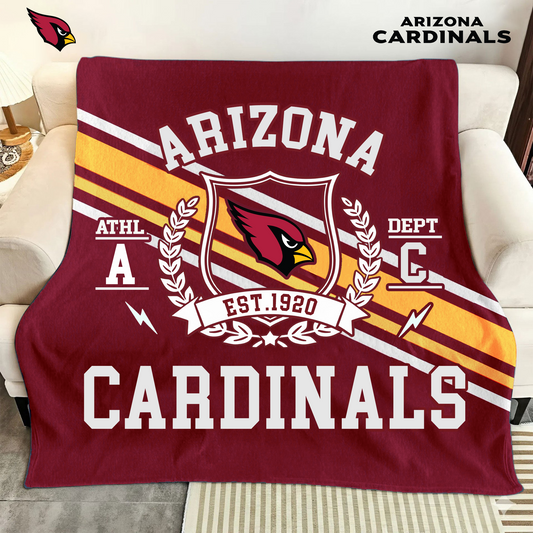 LIMITED EDITION - NEW CUSTOMIZED NFL20 ARC ARIZONA CARDINALS NORMAL & FLEECE BLANKET