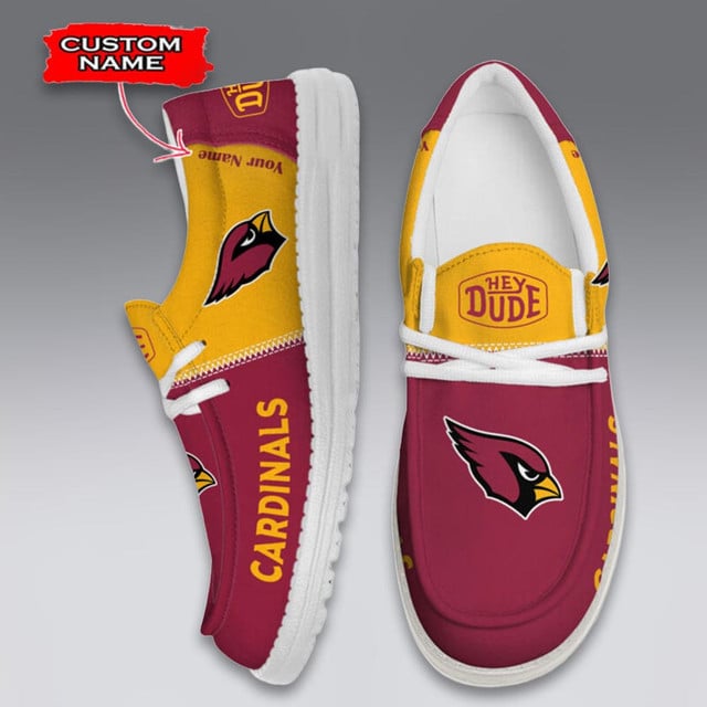 LIMITED EDITION - NEW CUSTOMIZED NFL20 ARC ARIZONA CARDINALS LOAFER SHOES