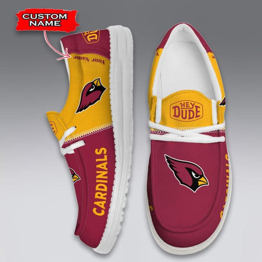 LIMITED EDITION - NEW CUSTOMIZED NFL20 ARC ARIZONA CARDINALS LOAFER SHOES