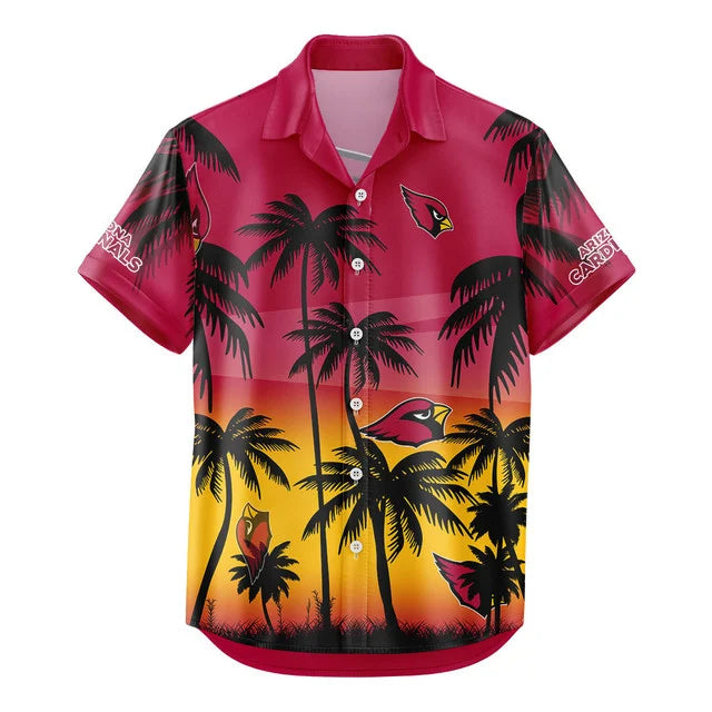 LIMITED EDITION - NEW CUSTOMIZED NFL20 ARC ARIZONA CARDINALS UNISEX HAWAIIAN SHIRT & SHORTS SET