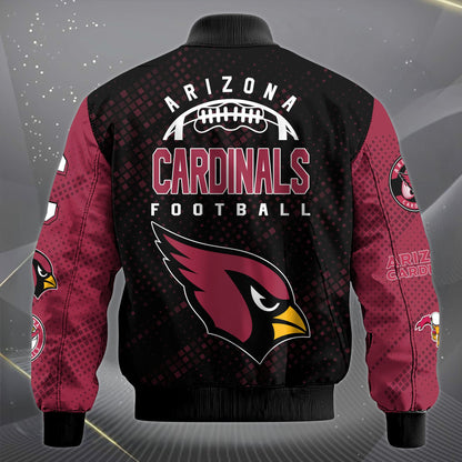 LIMITED EDITION - NEW CUSTOMIZED NFL20 ARC ARIZONA CARDINALS SATIN VARSITY JACKET & LONG PANTS