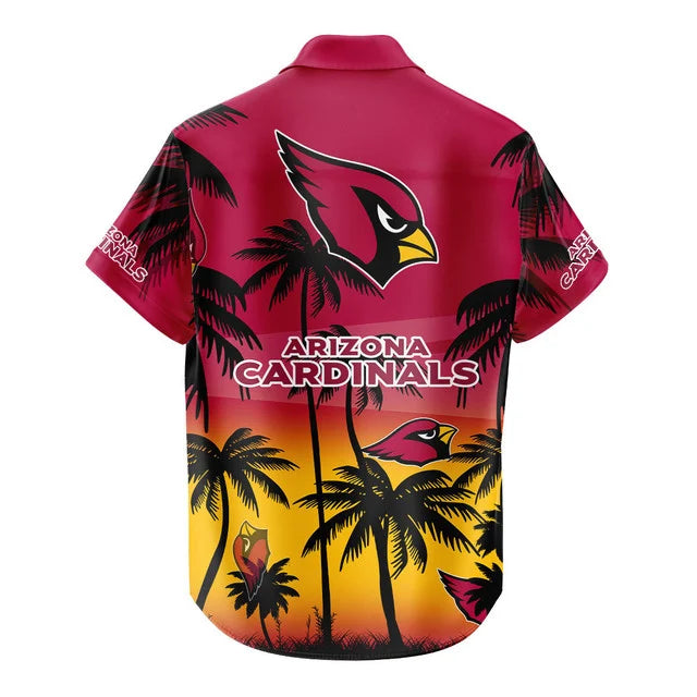 LIMITED EDITION - NEW CUSTOMIZED NFL20 ARC ARIZONA CARDINALS UNISEX HAWAIIAN SHIRT & SHORTS SET