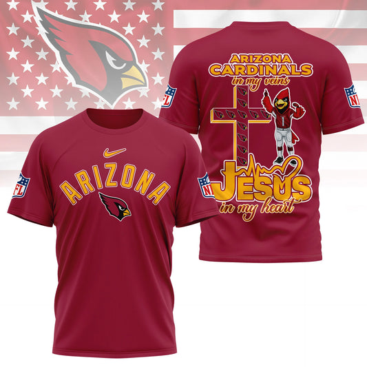 LIMITED EDITION - NEW CUSTOMIZED NFL20 ARC ARIZONA CARDINALS T-SHIRT | MULTIPLE COLORS AVAILABLE