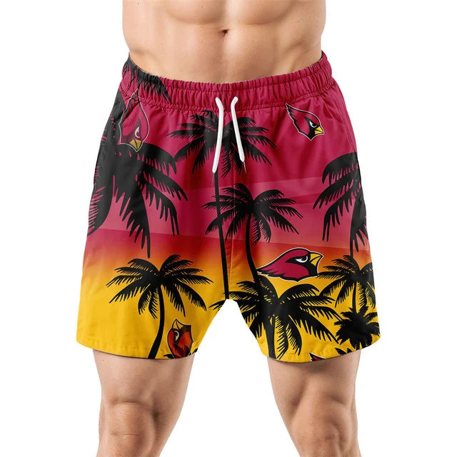LIMITED EDITION - NEW CUSTOMIZED NFL20 ARC ARIZONA CARDINALS UNISEX HAWAIIAN SHIRT & SHORTS SET