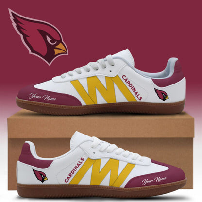 LIMITED EDITION - NEW CUSTOMIZED NFL20 ARC ARIZONA CARDINALS CLASSIC SNEAKERS