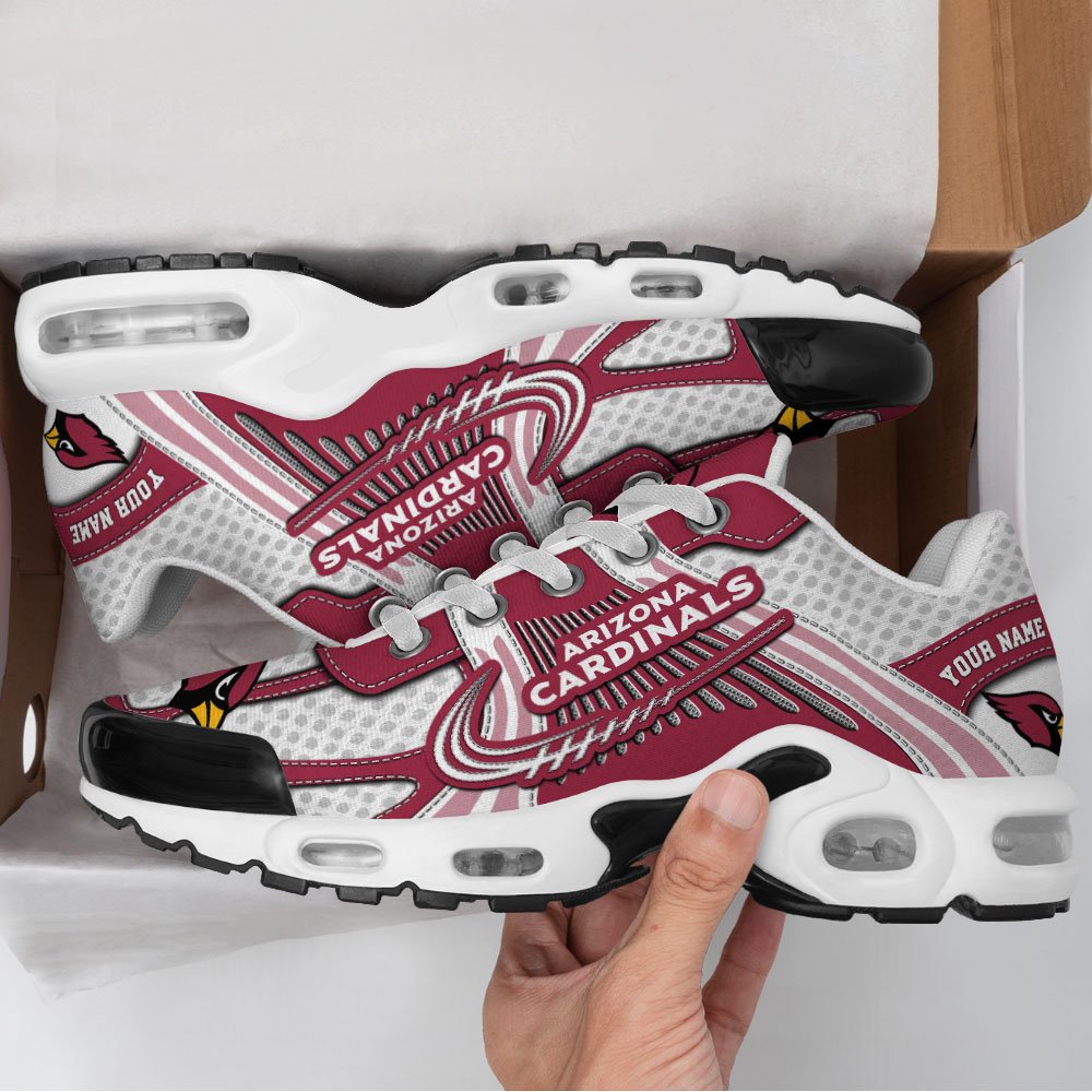 LIMITED EDITION - NEW CUSTOMIZED NFL20 ARC ARIZONA CARDINALS UNISEX AIR MAX PLUS SNEAKERS